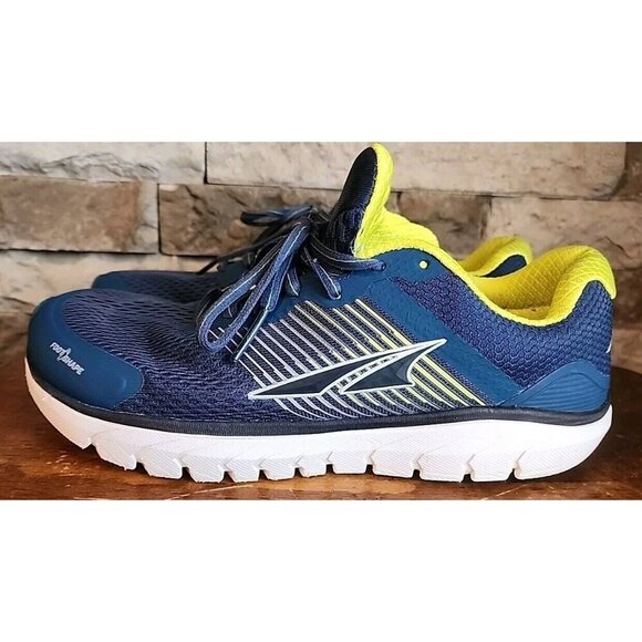 Altra Provision 4.0 Size 9 Men's Blue And Lime Lightly Worn - Picture 4 of 13